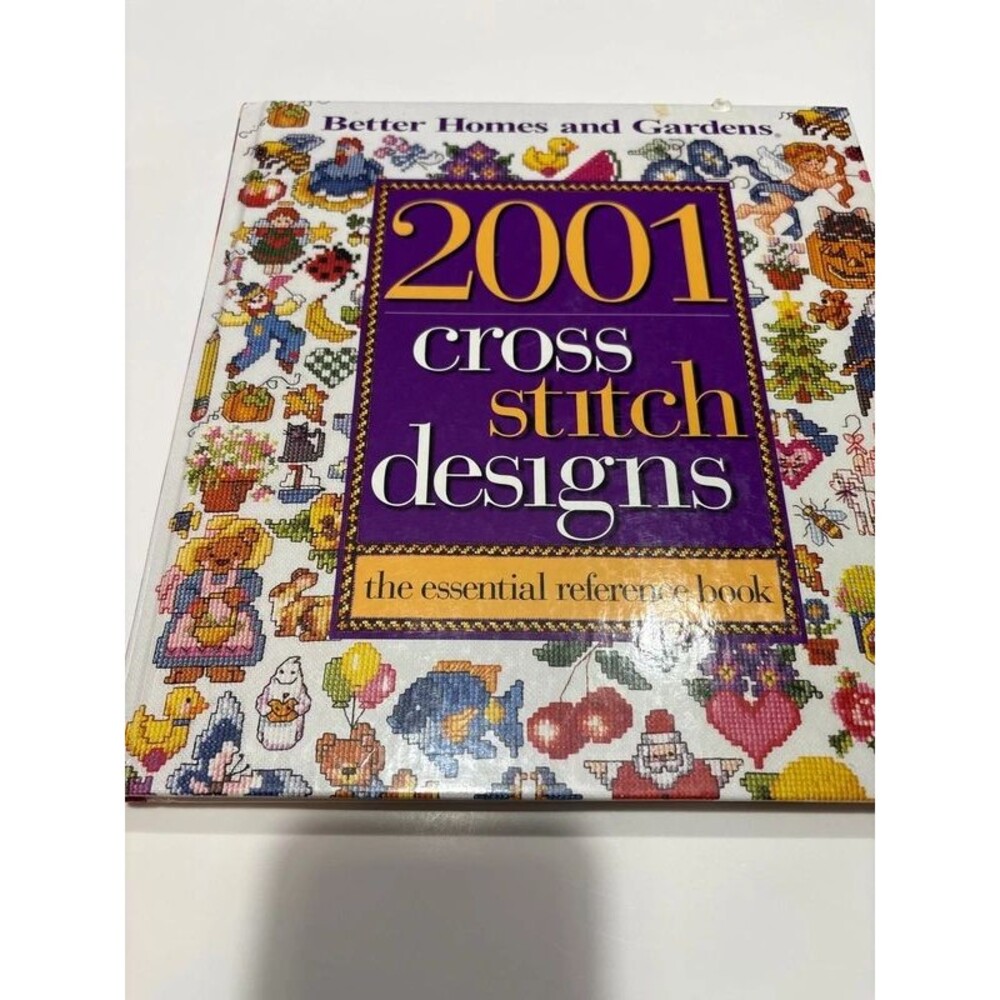 Better Homes and Gardens 2001 cross stitch designs book